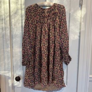Boho Chic Mini Floral Dress